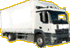 Sprungmarke zur Kontaktm&oumlglichkeit, ein kleines Bild eines Planen-LKW der 18 Tonnen-Klasse
